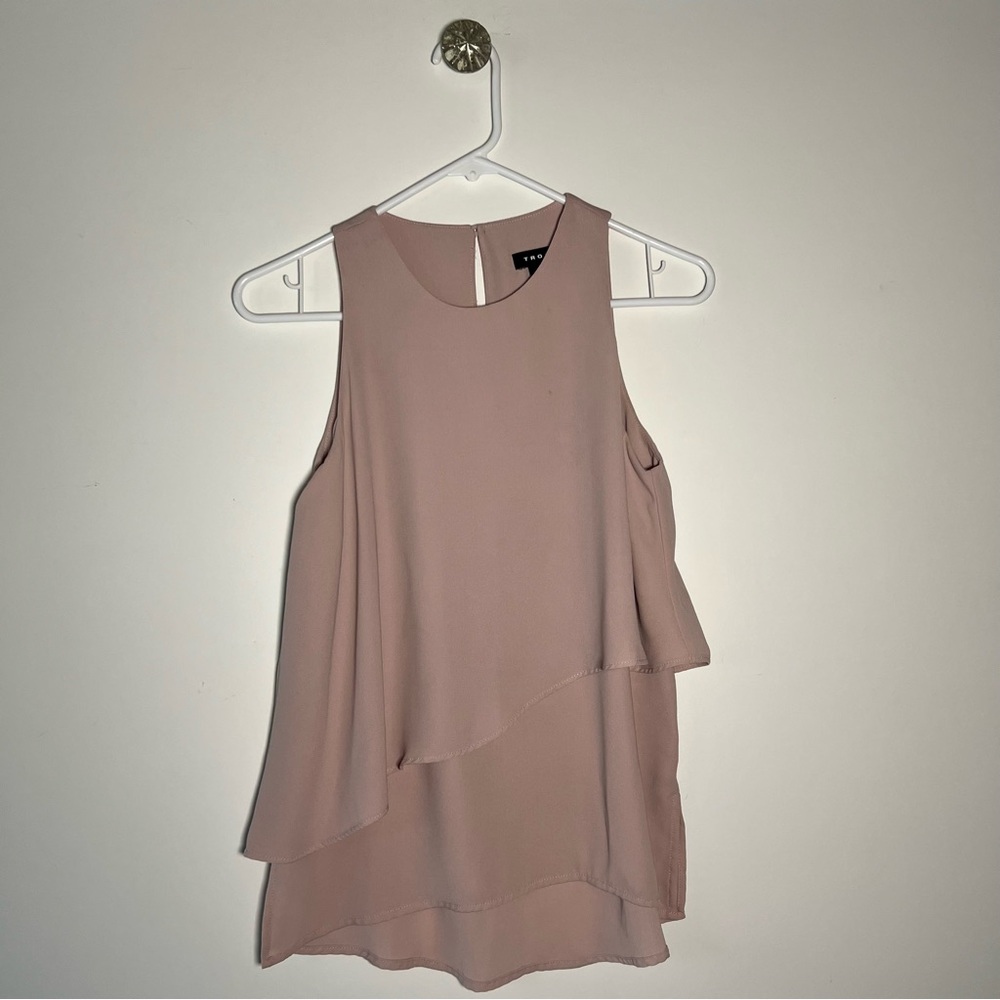 TROUVÉ DOUBLE LAYERED TANK TOP